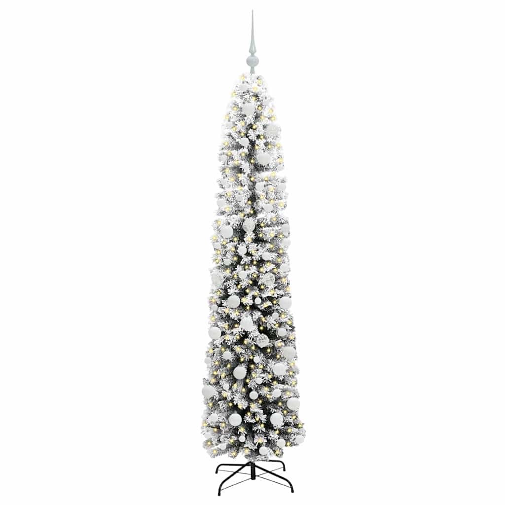 Vidaxx künstlicher Weihnachtsbaum grün 180 cm PVC und Stahl und Kunststoff
