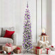Vidaxx künstlicher Weihnachtsbaum grün 180 cm PVC und Stahl und Kunststoff