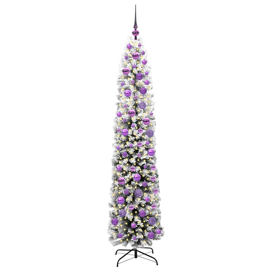 Vidaxx künstlicher Weihnachtsbaum grün 180 cm PVC und Stahl und Kunststoff