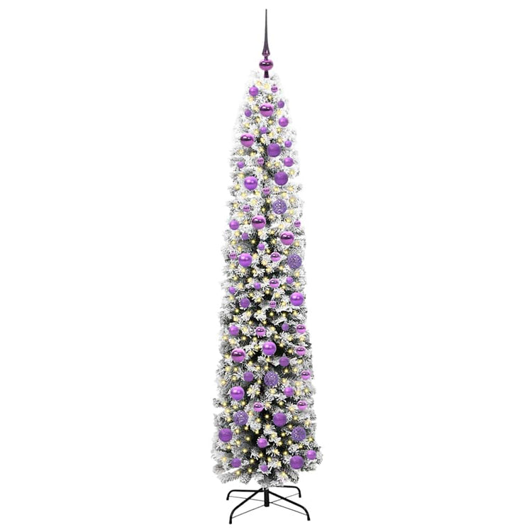 Vidaxx künstlicher Weihnachtsbaum grün 180 cm PVC und Stahl und Kunststoff