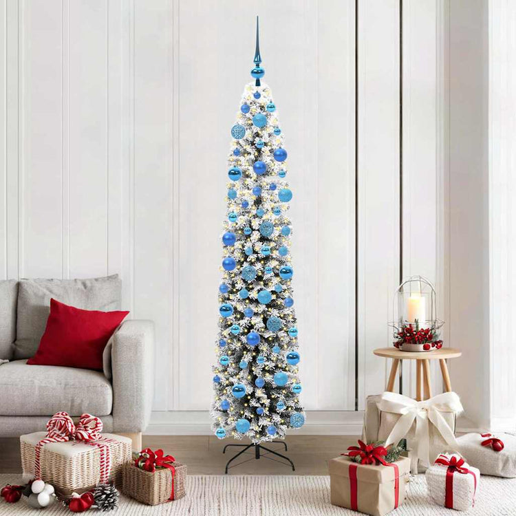 Vidaxx künstlicher Weihnachtsbaum grün 180 cm PVC und Stahl und Kunststoff