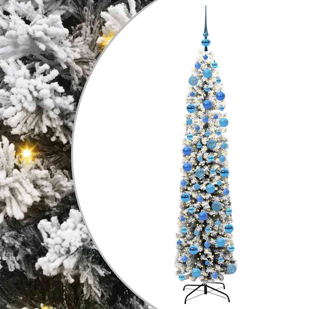 Vidaxx künstlicher Weihnachtsbaum grün 180 cm PVC und Stahl und Kunststoff
