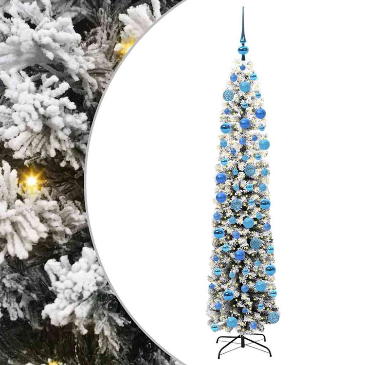 Vidaxx künstlicher Weihnachtsbaum grün 180 cm PVC und Stahl und Kunststoff