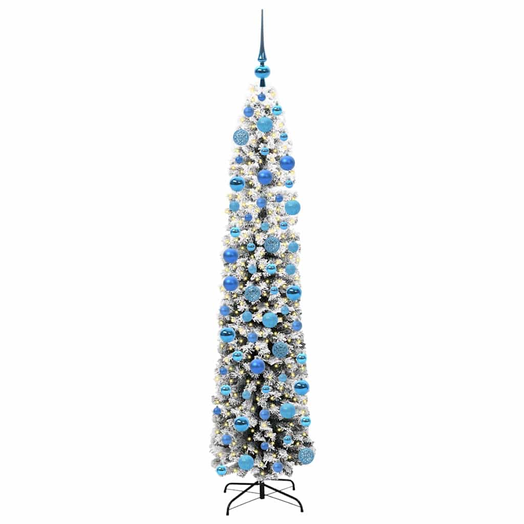 Vidaxx künstlicher Weihnachtsbaum grün 180 cm PVC und Stahl und Kunststoff
