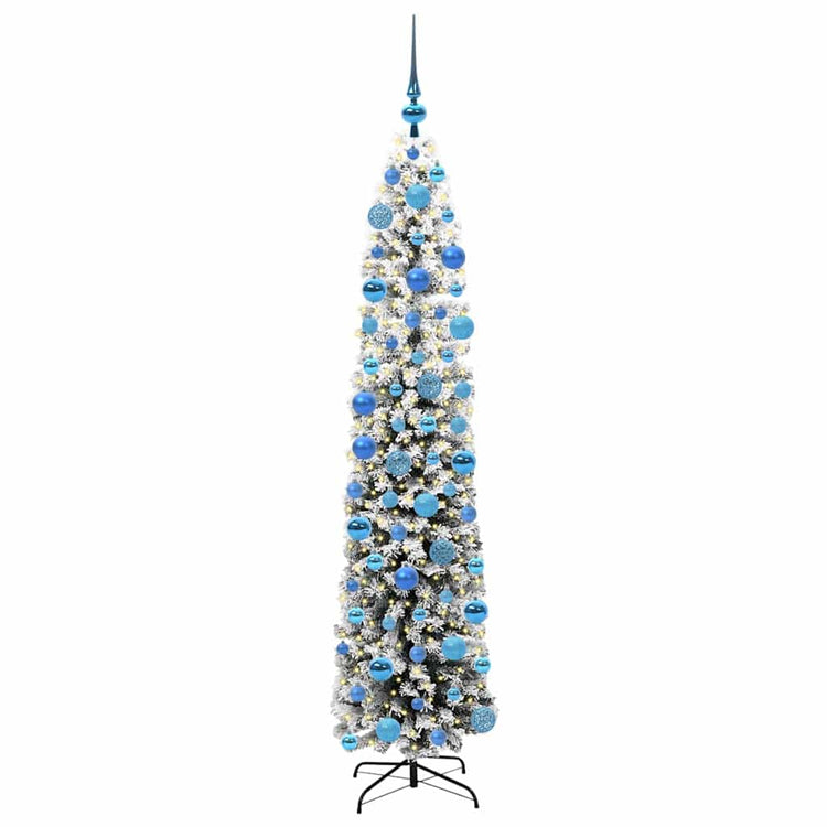 Vidaxx künstlicher Weihnachtsbaum grün 180 cm PVC und Stahl und Kunststoff