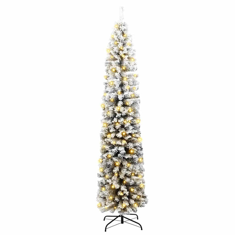 Vidaxx künstlicher Weihnachtsbaum grün 210 cm PVC und Stahl und Kunststoff