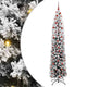 Vidaxx künstlicher Weihnachtsbaum grün 210 cm PVC und Stahl und Kunststoff