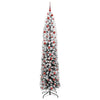 Vidaxx künstlicher Weihnachtsbaum grün 210 cm PVC und Stahl und Kunststoff