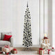 Vidaxx künstlicher Weihnachtsbaum grün 210 cm PVC und Stahl und Kunststoff