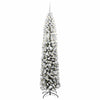 Vidaxx künstlicher Weihnachtsbaum grün 210 cm PVC und Stahl und Kunststoff