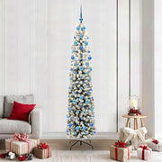 Vidaxx künstlicher Weihnachtsbaum grün 210 cm PVC und Stahl und Kunststoff - afbeelding 1