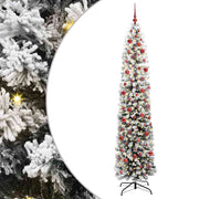 Vidaxx künstlicher Weihnachtsbaum grün 240 cm PVC und Stahl und Kunststoff - afbeelding 2
