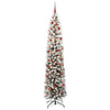 Vidaxx künstlicher Weihnachtsbaum grün 240 cm PVC und Stahl und Kunststoff