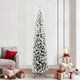 Vidaxx künstlicher Weihnachtsbaum grün 240 cm PVC und Stahl und Kunststoff