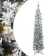 Vidaxx künstlicher Weihnachtsbaum grün 240 cm PVC und Stahl und Kunststoff