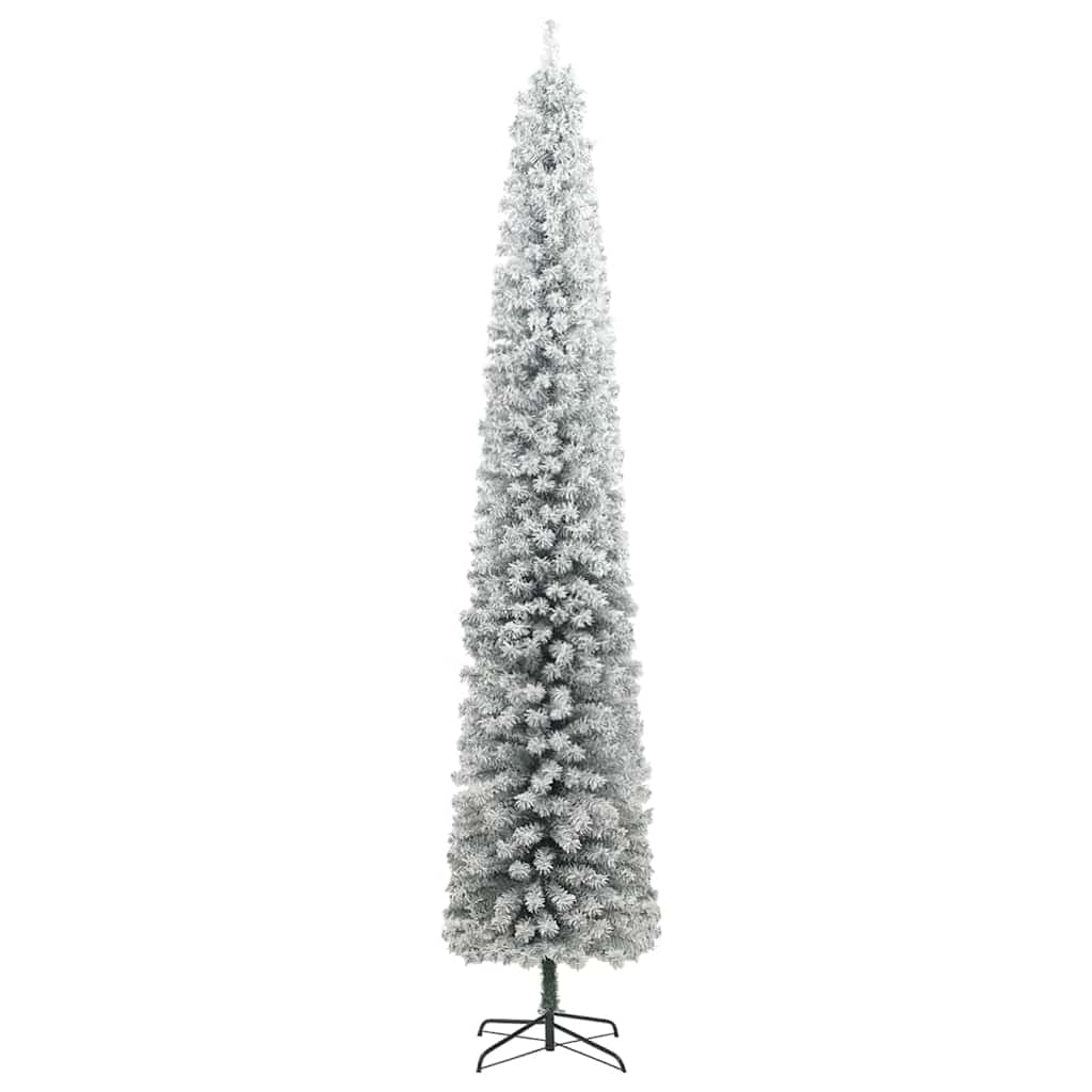 Vidaxx künstlicher Weihnachtsbaum grün 270 cm PVC und Stahl und Kunststoff