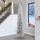 Vidaxx künstlicher Weihnachtsbaum grün 270 cm PVC und Stahl und Kunststoff