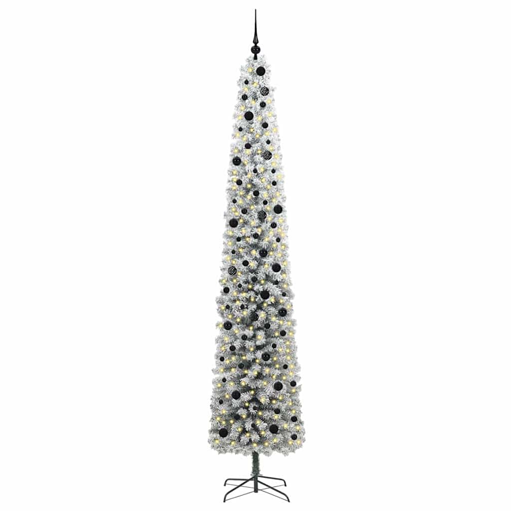 Vidaxx künstlicher Weihnachtsbaum grün 300 cm PVC und Stahl und Kunststoff