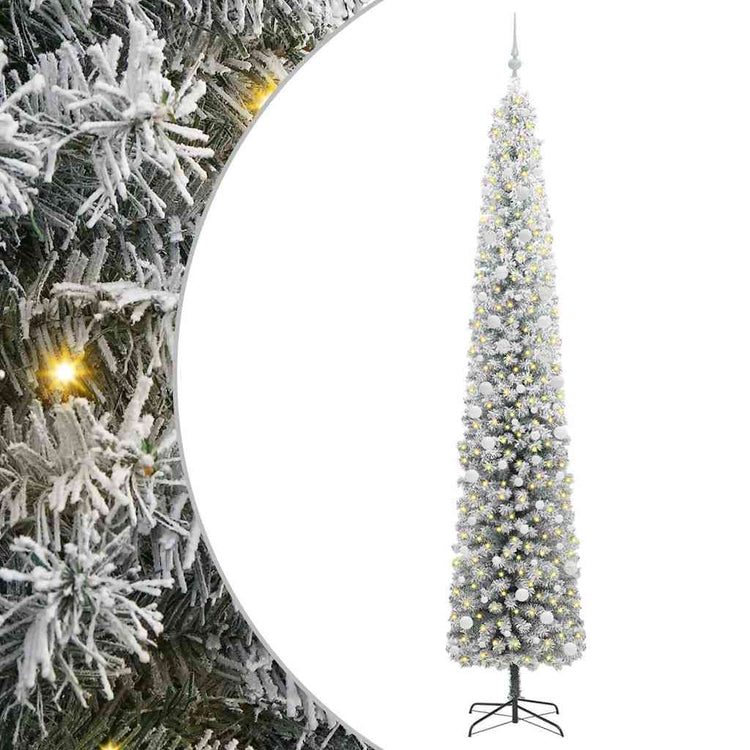 Vidaxx künstlicher Weihnachtsbaum grün 300 cm PVC und Stahl und Kunststoff