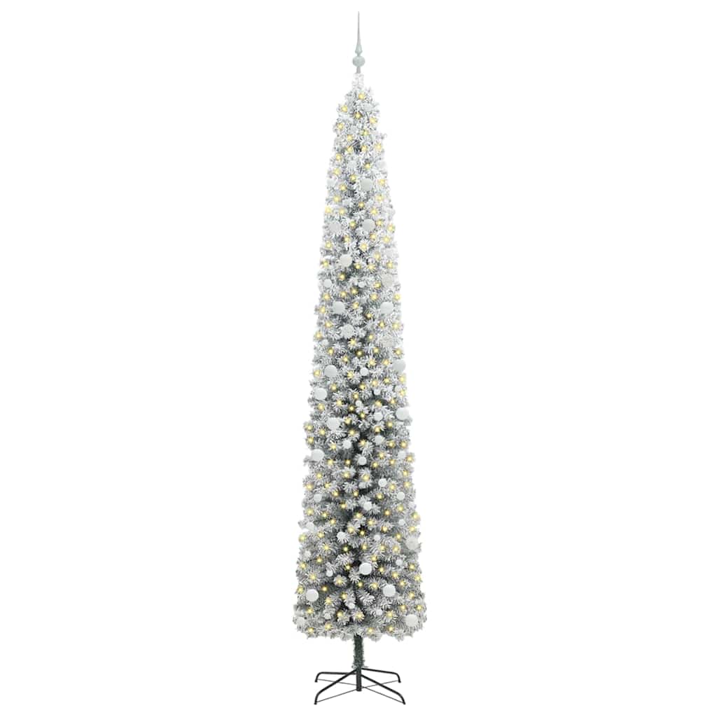 Vidaxx künstlicher Weihnachtsbaum grün 300 cm PVC und Stahl und Kunststoff