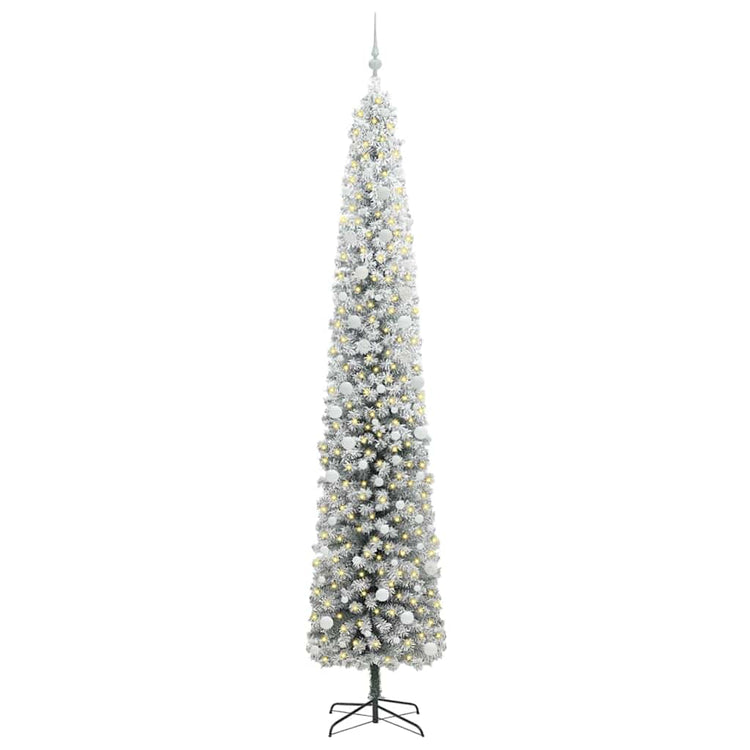 Vidaxx künstlicher Weihnachtsbaum grün 300 cm PVC und Stahl und Kunststoff