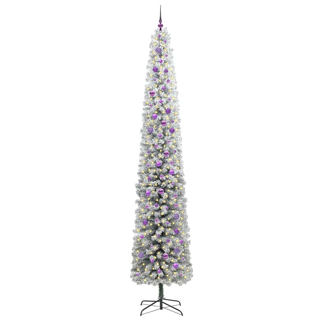 Vidaxx künstlicher Weihnachtsbaum grün 300 cm PVC und Stahl und Kunststoff
