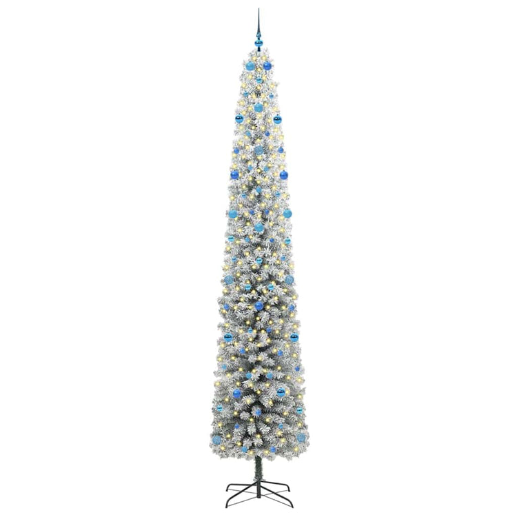 Vidaxx künstlicher Weihnachtsbaum grün 300 cm PVC und Stahl und Kunststoff