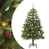 Vidaxx künstlicher Weihnachtsbaum mit Zapfen grün 150 cm