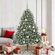Künstlicher Weihnachtsbaum von Vidaxx mit 300 LEDs, grün, 180 cm, PVC und Kunststoff und Stahl