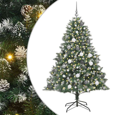 Künstlicher Weihnachtsbaum von Vidaxx mit 300 LEDs, grün, 180 cm, PVC und Kunststoff und Stahl