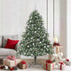 Künstlicher Weihnachtsbaum von Vidaxx mit 300 LEDs, grün, 180 cm, PVC und Kunststoff und Stahl