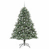 Künstlicher Weihnachtsbaum von Vidaxx mit 300 LEDs, grün, 180 cm, PVC und Kunststoff und Stahl