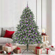 Künstlicher Weihnachtsbaum von Vidaxx mit 300 LEDs, grün, 180 cm, PVC und Kunststoff und Stahl