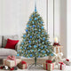 Künstlicher Weihnachtsbaum von Vidaxx mit 300 LEDs, grün, 180 cm, PVC und Kunststoff und Stahl