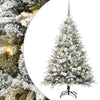 VidaXL künstlicher beleuchteter Weihnachtsbaum mit Kugelset Grün 180 cm