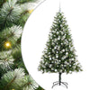 Vidaxl künstlicher aufklappbarer Weihnachtsbaum mit Schnee bedeckt 180 cm