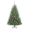 Vidaxx künstlicher klappbarer Weihnachtsbaum grün 150 cm PVC und Metall