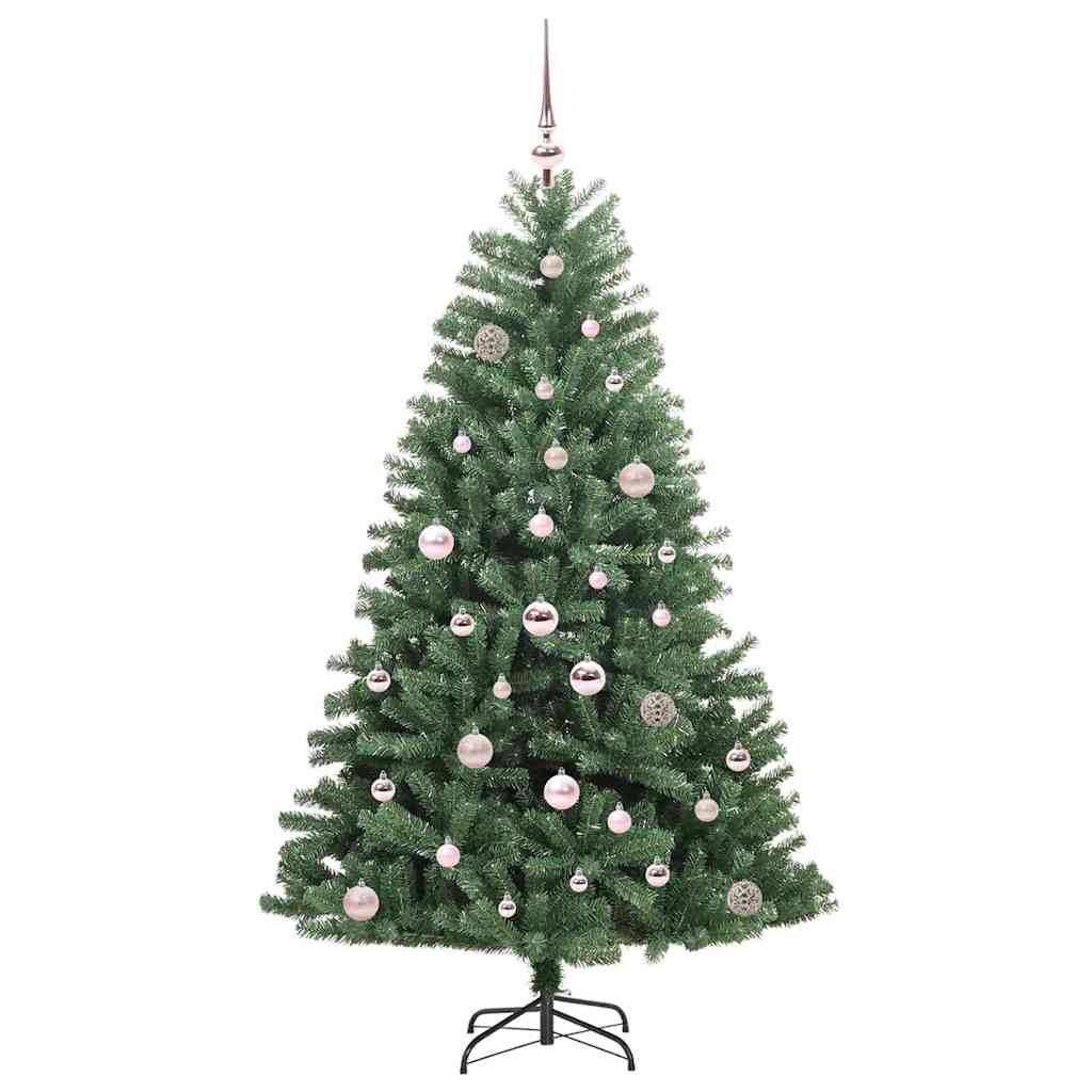 Vidaxx künstlicher klappbarer Weihnachtsbaum grün 150 cm PVC und Metall