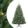 Vidaxx künstlicher klappbarer Weihnachtsbaum grün 150 cm PVC und Metall