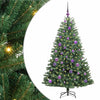 Vidaxx künstlicher klappbarer Weihnachtsbaum grün 150 cm PVC und Metall