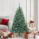 Vidaxx künstlicher klappbarer Weihnachtsbaum grün 150 cm PVC und Metall