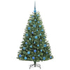 Vidaxx künstlicher klappbarer Weihnachtsbaum grün 150 cm PVC und Metall