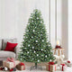 Vidaxx künstlicher klappbarer Weihnachtsbaum grün 210 cm PVC und Metall