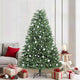 Vidaxx künstlicher klappbarer Weihnachtsbaum grün 210 cm PVC und Metall