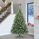 Vidaxx künstlicher klappbarer Weihnachtsbaum grün 240 cm PVC und Metall