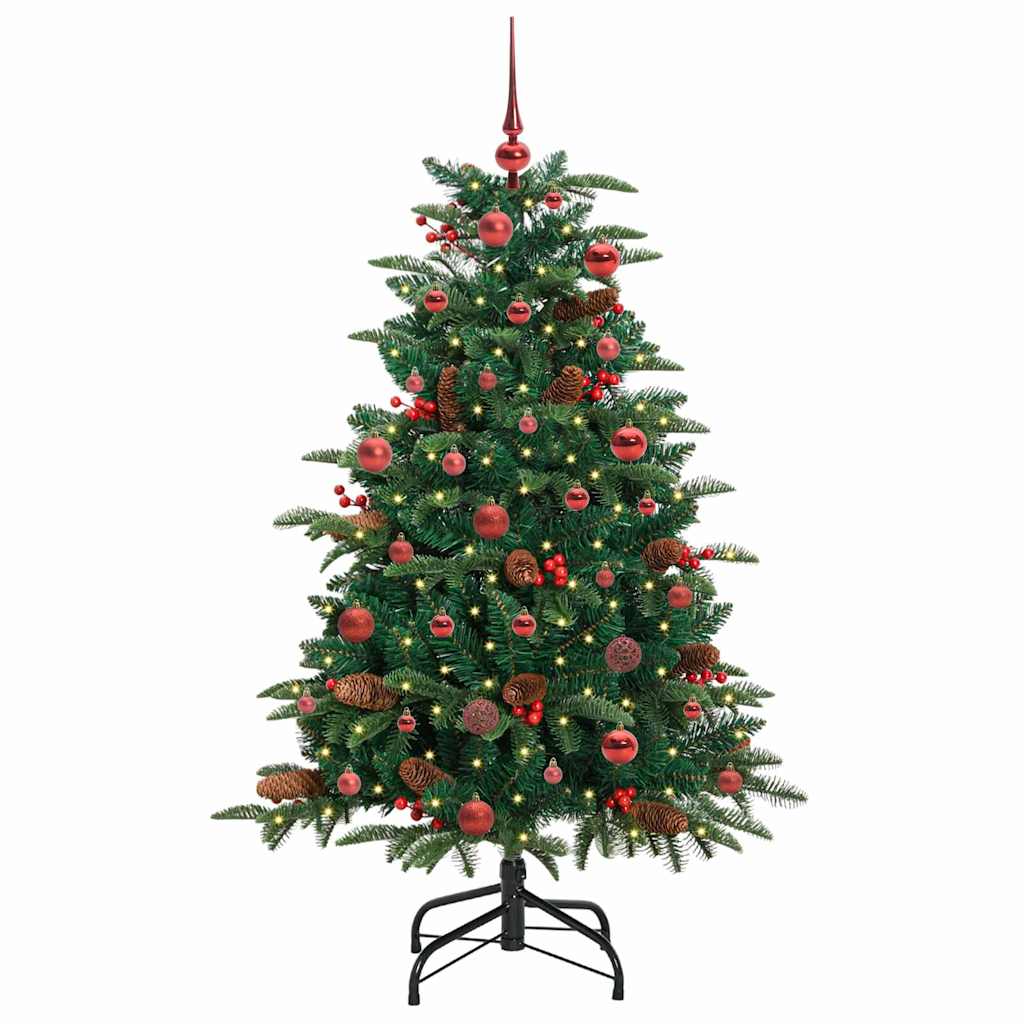 Vidaxx künstlicher Weihnachtsbaum grün 150 cm PVC und Metall und Kunststoff