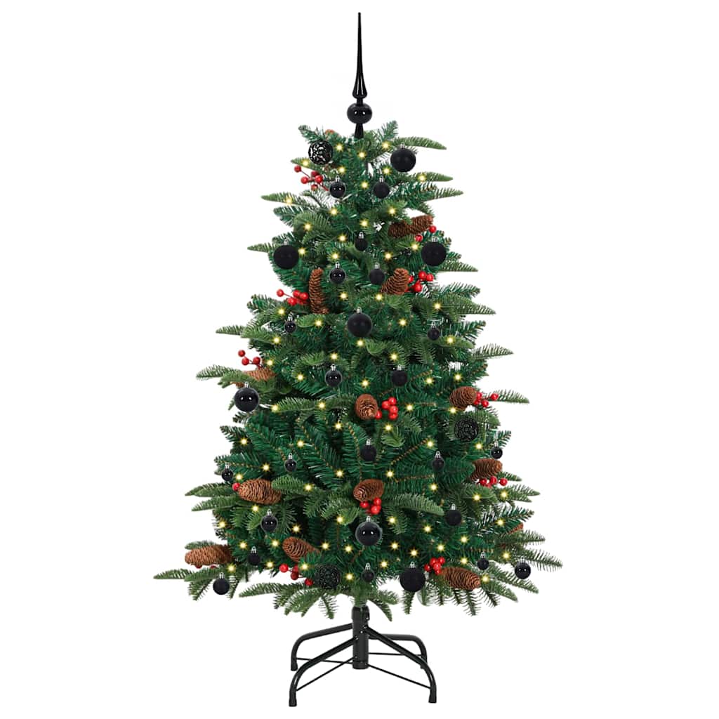 Vidaxx künstlicher Weihnachtsbaum grün 150 cm PVC und Metall und Kunststoff