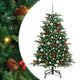 Vidaxx künstlicher Weihnachtsbaum grün 150 cm PVC und Metall und Kunststoff