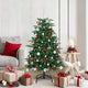 Vidaxx künstlicher Weihnachtsbaum grün 150 cm PVC und Metall und Kunststoff