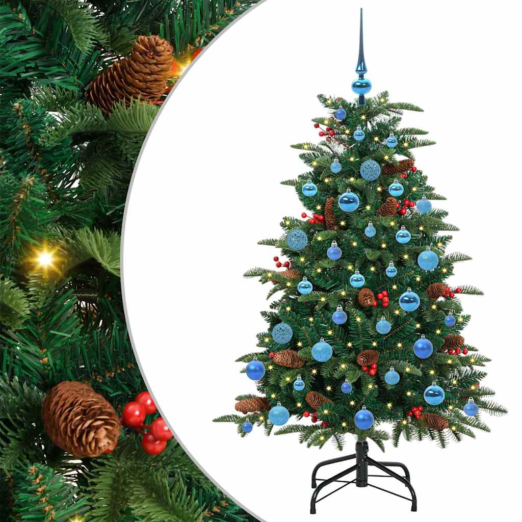 Vidaxx künstlicher Weihnachtsbaum grün 150 cm PVC und Metall und Kunststoff